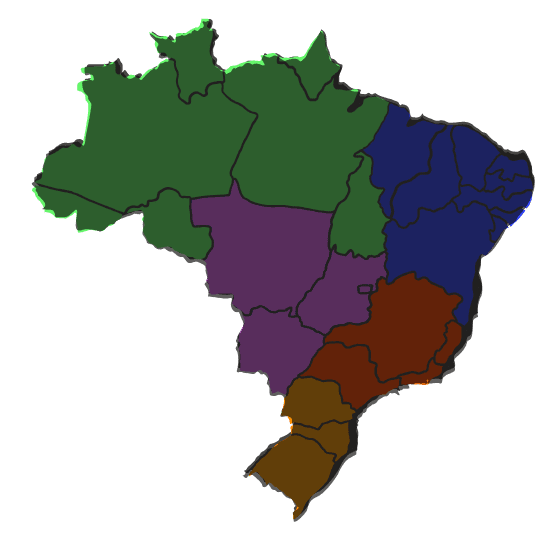 mapa do brasil